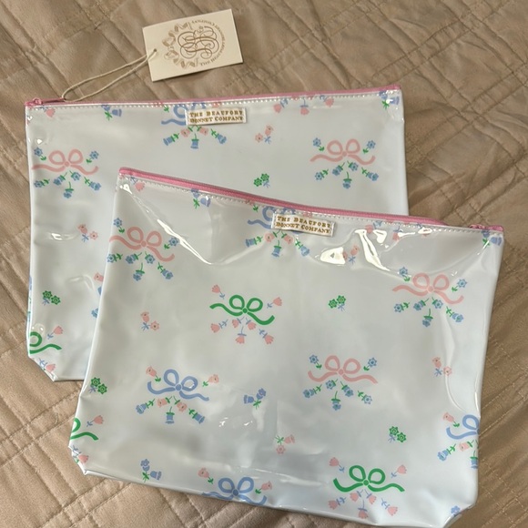 The Beaufort Bonnet Company Floral Pouch Bags - Picture 1 of 2